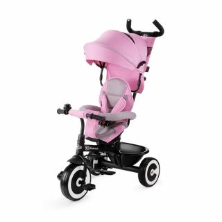 Kinderkraft Aston Szülőkormányos tricikli - Pink
