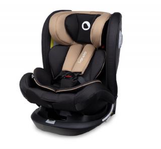 Lionelo Bastian Rwf Isofix 360°-ban forgatható autós gyerekülés 0-36 kg - Bézs