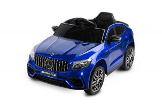 MERCEDES AMG GLC 63S ELEKTROMOS KISAUTÓ  BLUE  KÁRPITOZOTT ÜLÉS, 4X4 MEGHAJTÁS ,