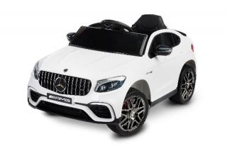 MERCEDES AMG GLC 63S  ELEKTROMOS KISAUTÓ WHITE KÁRPITOZOTT ÜLÉS, 4X4 MEGHAJTÁS !