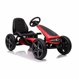 Mercedes-Benz  pedálos gokart Red