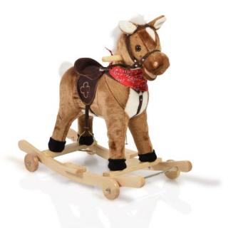 Toys Kerekes hintaló Chipper sötétbarna