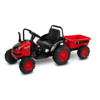 TOYZ HECTOR ELEKTORMOS TRAKTOR , 2X45 WATT MOTOROK  - Red