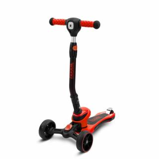 TOYZ HUGO GYEREK 3 KEREKŰ ROLLER - RED  , LEDES VILÁGÍTÁSSAL