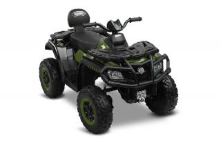 TOYZ RUSH ELEKTROMOS QUAD, 4x4, ARMY GREEN, 24 VOLT, 4x80 WATT MOTOROK,