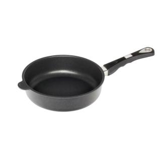 AMT Gastroguss the "World's Best Pan" serpenyő mély,  24 cm,  7 cm magas, indikátorral, levehető nyéllel,  indukciós