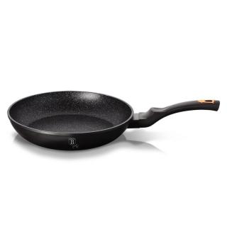 Berlinger Haus Black Rose serpenyő márvány bevonattal, 24 cm, matt fekete/rosegold
