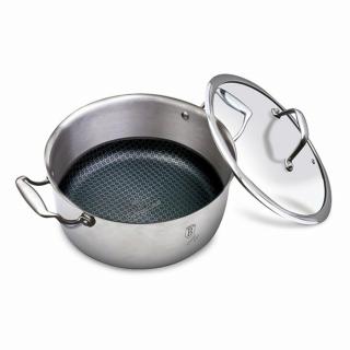 Berlinger Haus Eternal Collection rozsdamentes magas lábas Withford eterna bevonattal, fedővel, 28 cm