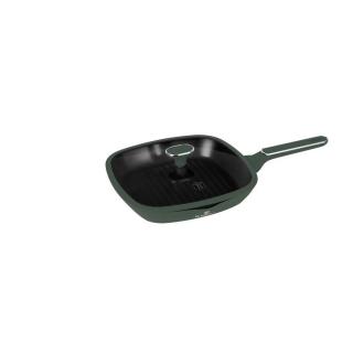 Berlinger Haus Matte Green grill serpenyő fedővel, 28 cm
