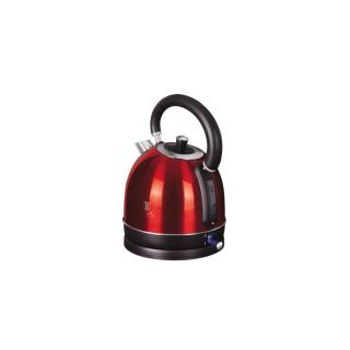 Berlinger Haus Metallic Burgundy Line rozsdamentes acél elektromos vízforraló kanna, 1,8 liter, 2200 W