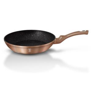 Berlinger Haus Rose Gold Metallic Line serpenyő márvány bevonatos, 30 cm