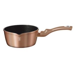 Berlinger Haus Rose Gold Metallic Line szószos edény márvány bevonatos, 16 cm