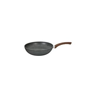 Blaumann Natural Line wok kő hatású márvány bevonattal fa mintázatú nyéllel 28 cm