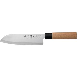 Carl Schmidt Sohn KOCH SYSTEME OSAKA Santoku kés 18 cm  japán stílusú kés, fa nyéllel