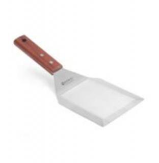 Hendi rozsdamentes acél fordító lapát/spatula fa nyéllel