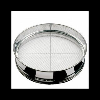 Inoxibar hálós rozsdamentes acél szűrő, 30 cm, 5 mm, 18/10 KIFUTÓ
