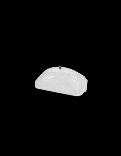 Inoxibar négyszögletes búra rozsdamentes acél sütemény- és ételtartó tálcákhoz, 43 cm x 27 cm