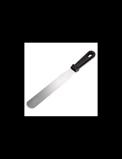 Inoxibar rozsdamentes spatula, műanyag végződéssel  15 cm, egyenes