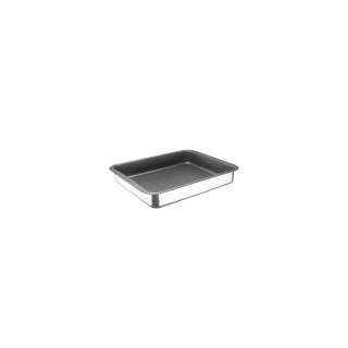 Inoxibar rozsdamentes tepsi tapadásmentes bevonattal, 30 cm x 21 cm x 5,5 cm, 18%