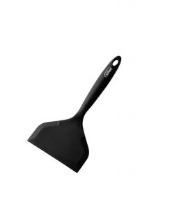 Inoxibar szilikon átfordító spatula, 30,6 cm x 7,8 cm, fekete