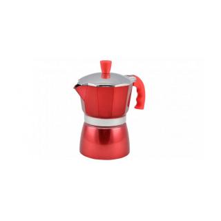 Perfect Home  kotyogós kávéfőző piros 3 személyes, piros