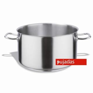 Pujadas Rozsdamentes magas lábas 30 cm, 12,7 l ‘Inox pro’