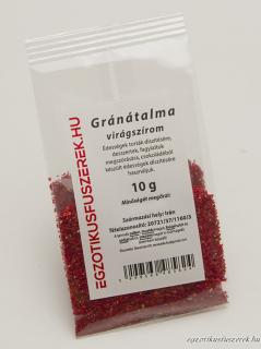 Gránátalma virágszirom - morzsolt 10g