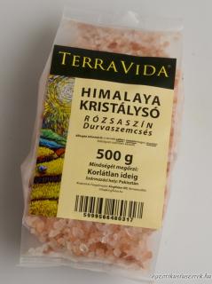 Himalája Kristálysó, durva rózsaszín 500g