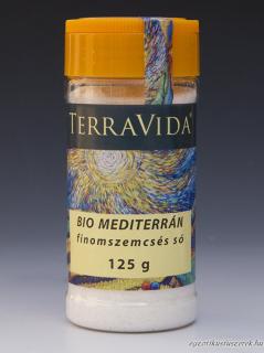 Mediterrán Bio Tengeri Só - finom, Sószóróban 125g