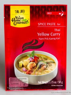 Sárga Curry Fűszerkrém, Thaiföldi AHG 50g