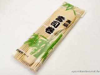 Sushi Készítő - Bambusz Maki formázó, Rizskanállal