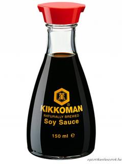 Szójaszósz - Kikkoman Hagyományos Érlelésű, Kiöntős 150ml