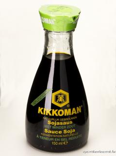 Szójaszósz - Kikkoman, Sószegény, Kiöntős 150 ml