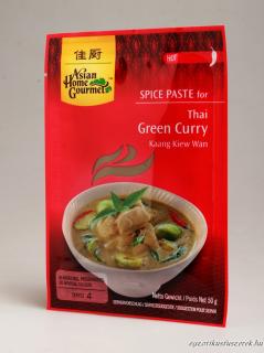 Zöld Curry, Thaiföldi fűszerpaszta, AHG