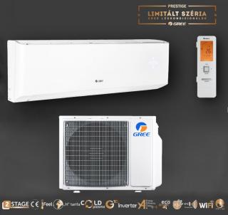 GREE GWH12YD-S6DBA1A AMBER ROYAL INVERTER KLÍMA, WIFI, 3,5 kW, 10 ÉV Garancia