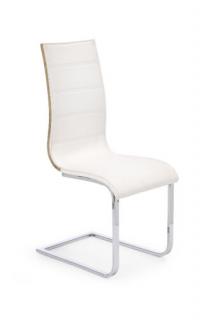 K 104 szék fehér/sonoma
