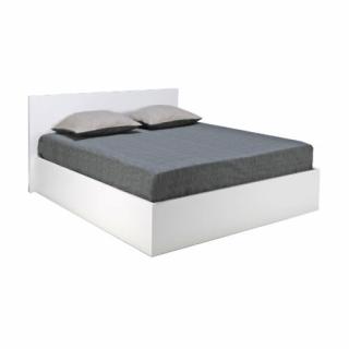 Madrid ágyneműtartós ágy, 140x190 cm, fehér