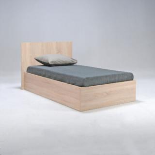 Madrid ágyneműtartós ágy, 90x190 cm, sonoma