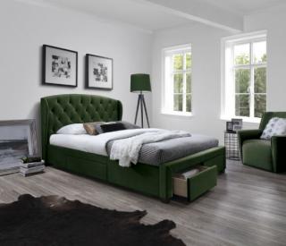 Sabrina ágy 160, zöld