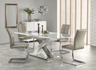 Sandor 2 asztal, 160/220 cm, szürke