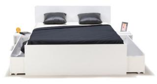Xenia ágykeret 160x200 cm, fehér