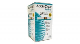 Accu-Chek Active vércukor tesztcsík 25db/doboz