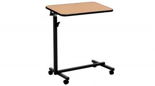 Ágyasztal állítható magasságú, dönthető asztallap, 40x40cm