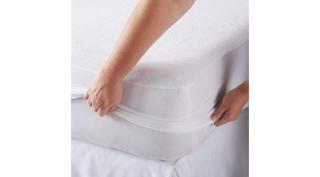 Vízhatlan körgumis antiallergén matracvédő frottírlepedő, Sabata, 200x200 cm