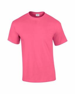 Gildan Heavy Cotton póló (2XL, fluo rózsaszín)
