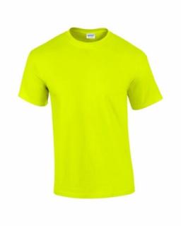 Gildan Ultra Cotton póló (L, fluo sárga)