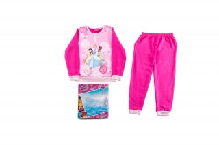 Flanel gyerek pizsama - Disney Princess - rózsaszín - 98