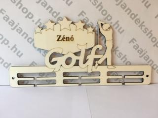 Golf fiú 3 osztás 2 sor névre szóló