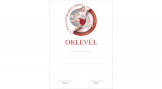 Kézilabda oklevél lány