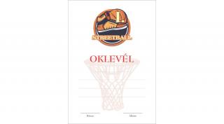 Kosárlabda oklevél 5